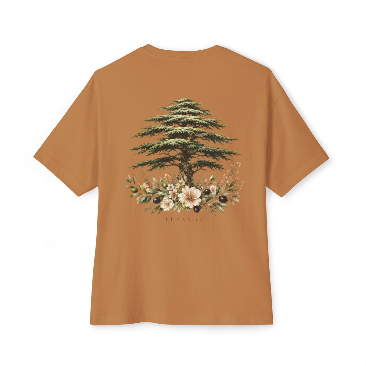 Lebanon Cedar Tree Tee | Oversized