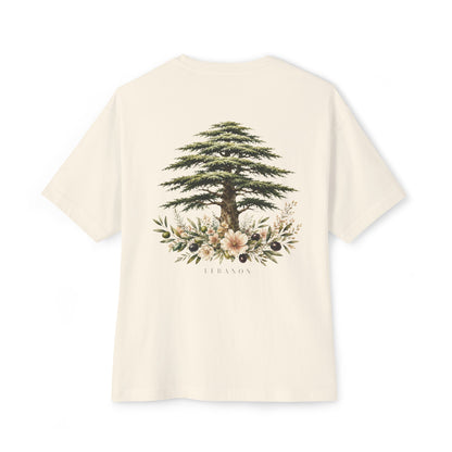 Lebanon Cedar Tree Tee | Oversized