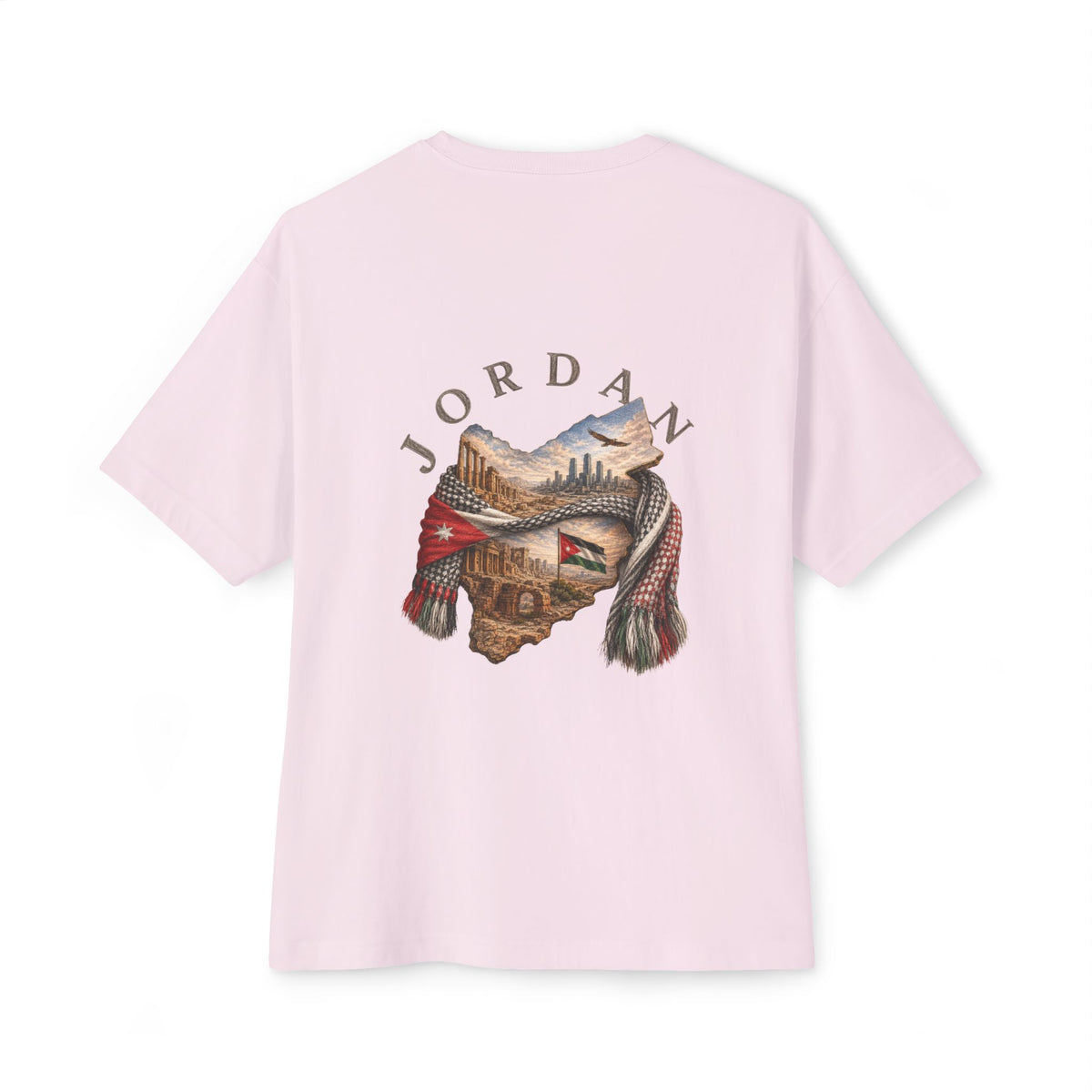Jordan Map Tee | Oversized