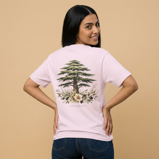 Lebanon Cedar Tree Tee | Oversized