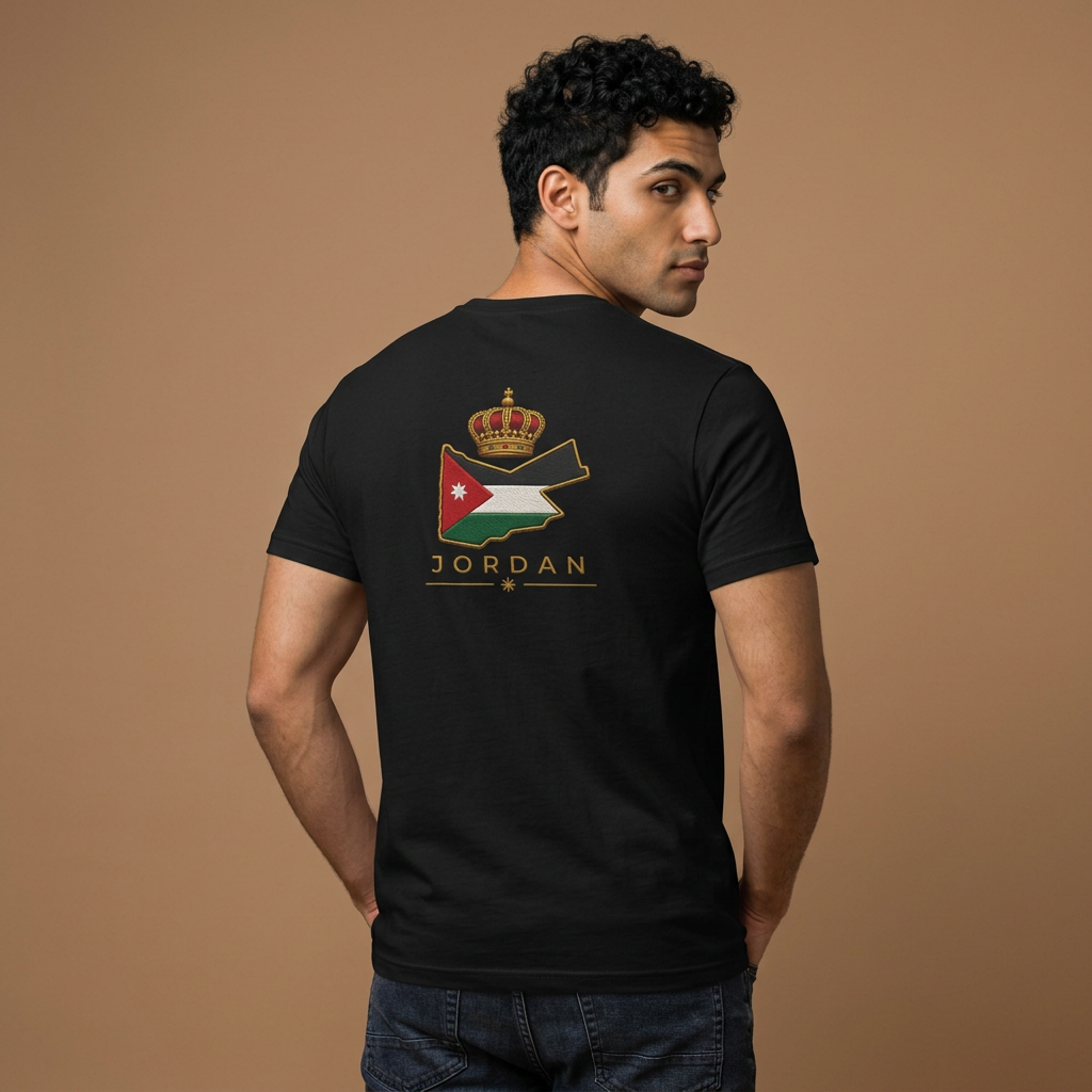 Jordan Flag & Royal Crown Tee
