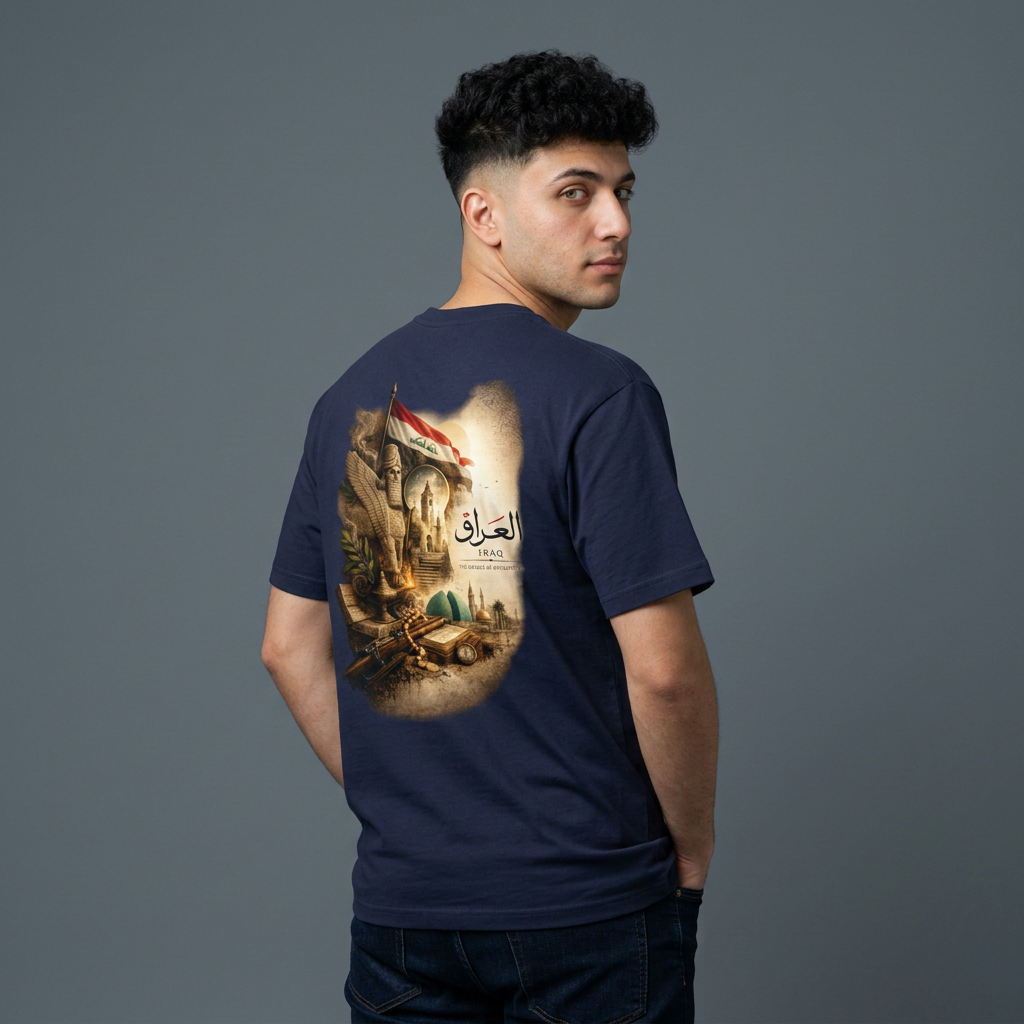 Iraq Landmark Tee | Oversized