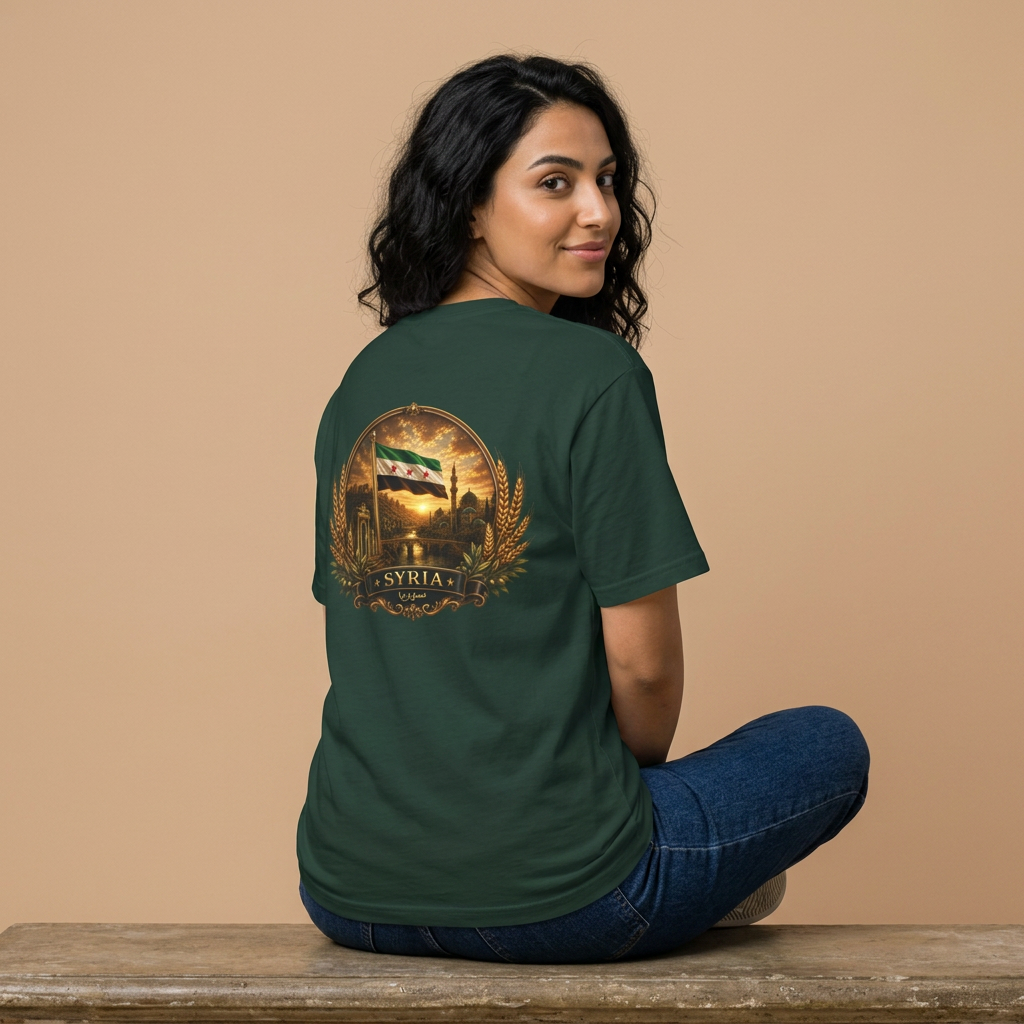 Syria Landmark-Crest Tee | Overszied