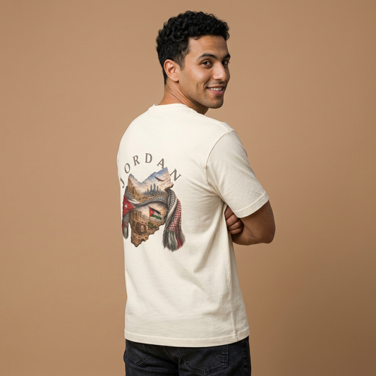 Jordan Map Tee | Oversized