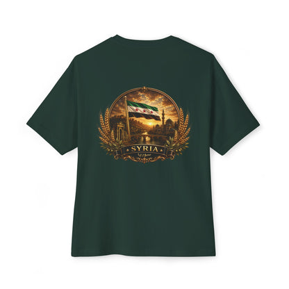 Syria Landmark-Crest Tee | Overszied