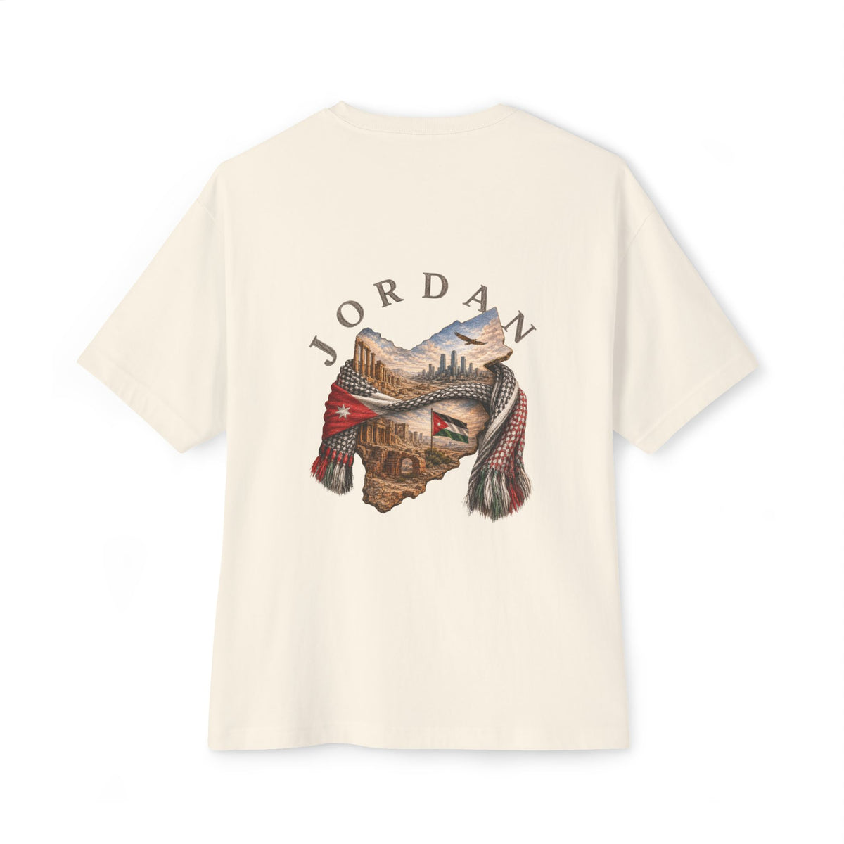 Jordan Map Tee | Oversized