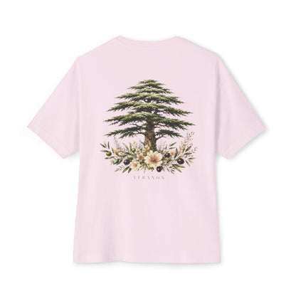 Lebanon Cedar Tree Tee | Oversized