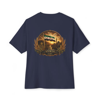 Syria Landmark-Crest Tee | Overszied