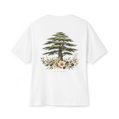 Lebanon Cedar Tree Tee | Oversized